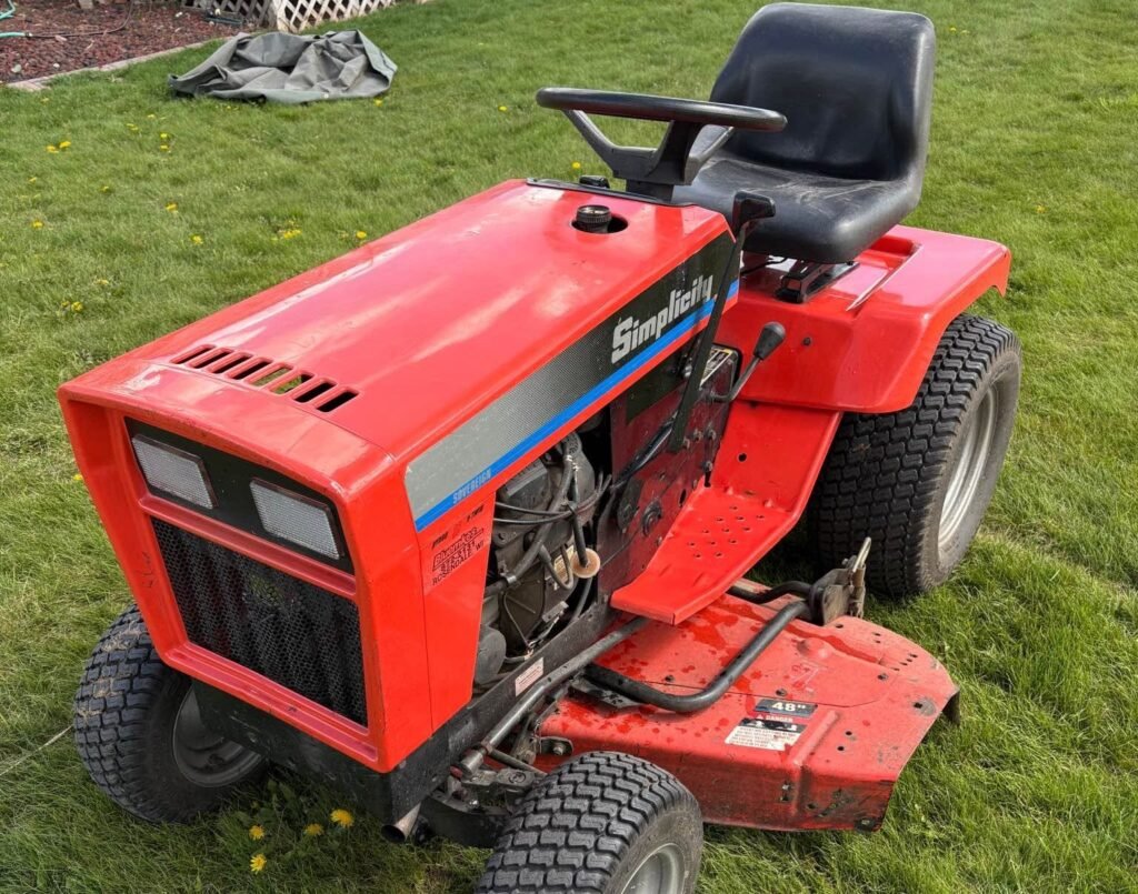 Simplicity Sovereign 18H tractor