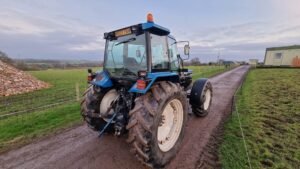 Ford 8340 tractor rear