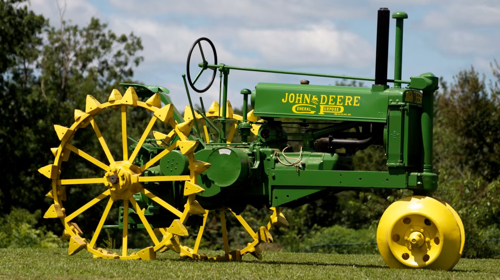 John Deere A restored