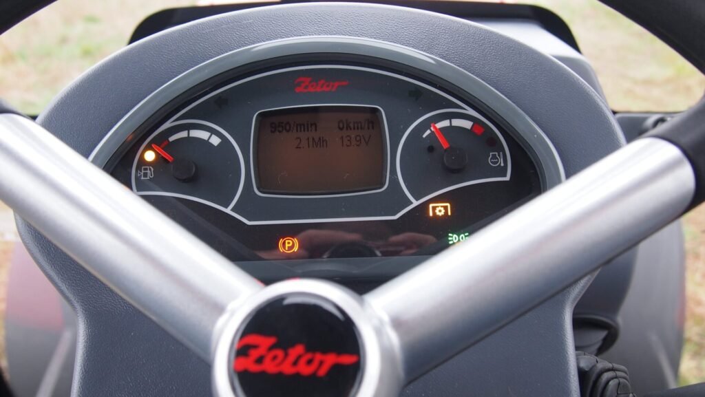 Zetor Major 80 dashboard