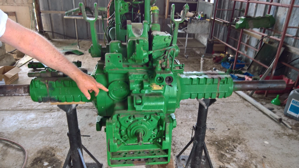 John deere plate